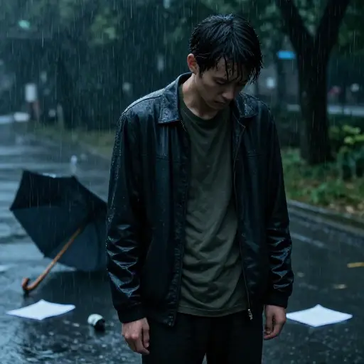 他总是一个不幸的人，因为坏事总是发生在他身上。