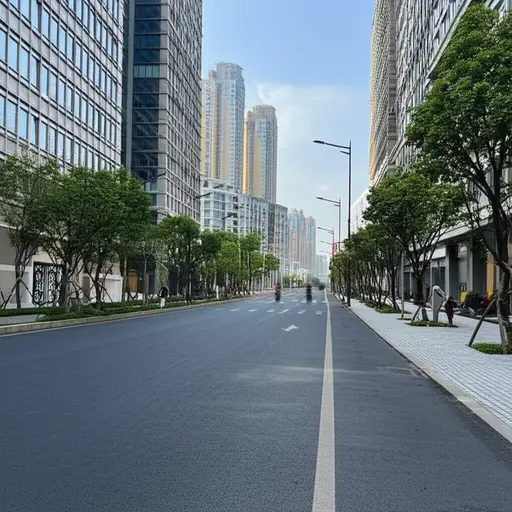 这条路在拐角处向右弯曲。