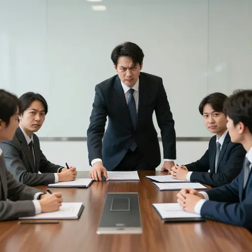 公司董事会内部爆发了一场激烈的权力斗争。