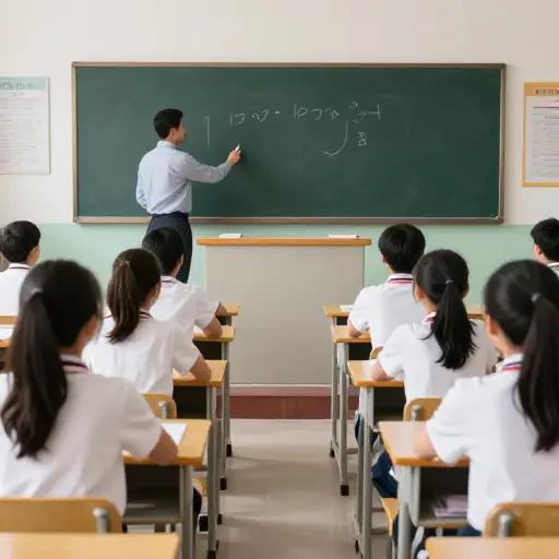 许多学校仍使用正统的教学方法。