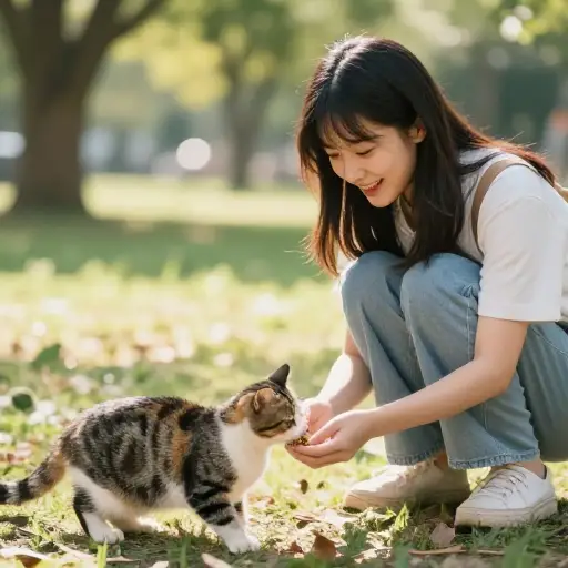 她性格非常温暖。