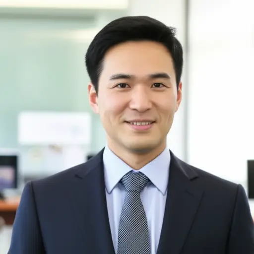他上班时总是穿着西装打领带。