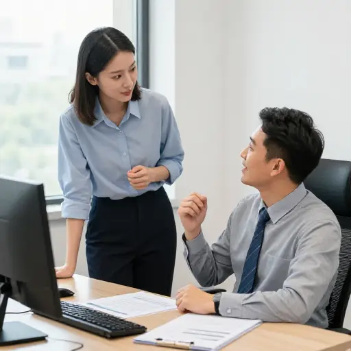 "我今天能早点下班吗？" - "去吧，你的工作已经完成了。"