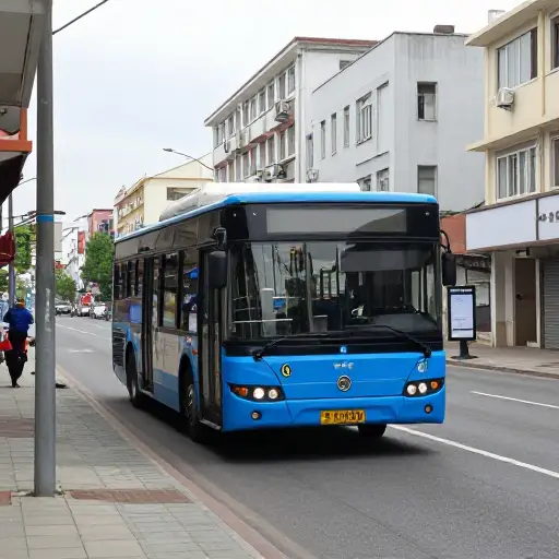 这两个地点之间有直接的公交连接：这是六路公交车。