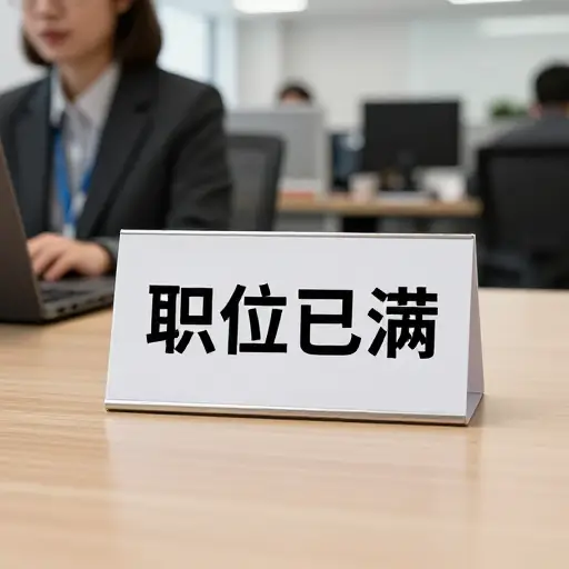 这个职位已经有人填补了。