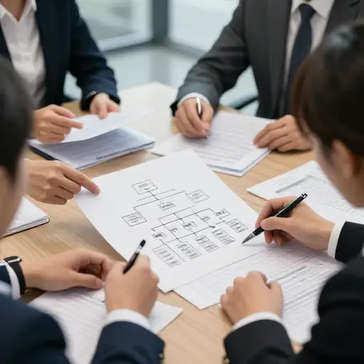 合并之后，管理团队正在重组公司的整个部门结构。