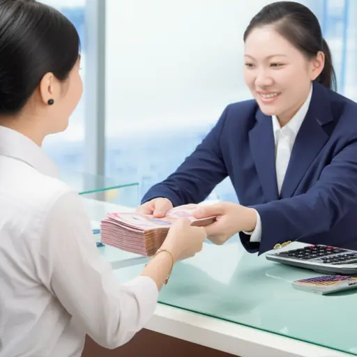 她昨天在银行把人民币兑换成了美元。