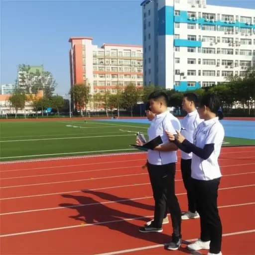 学校里有好几位体育教练。