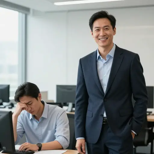 他看起来比他的前任好多了。