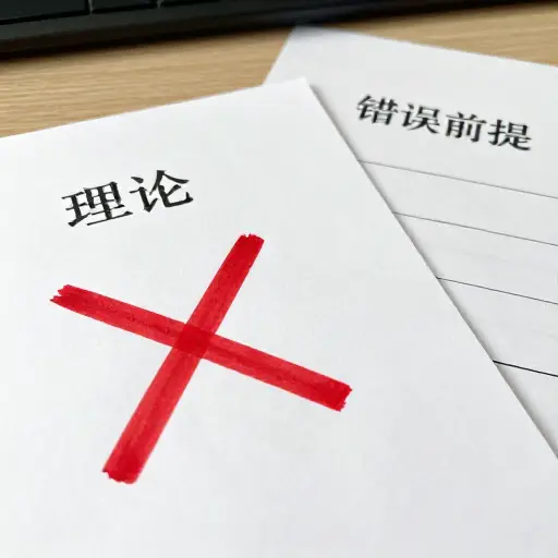 这个理论被证明是错误的，因为它建立在一个错误的前提上。