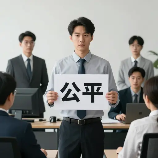 我不期望特殊待遇——我只想被公平对待。