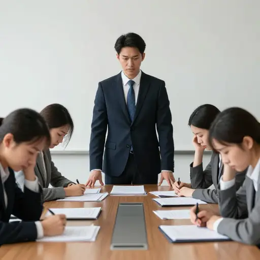 经理严厉的决定让每个人都感到失望。