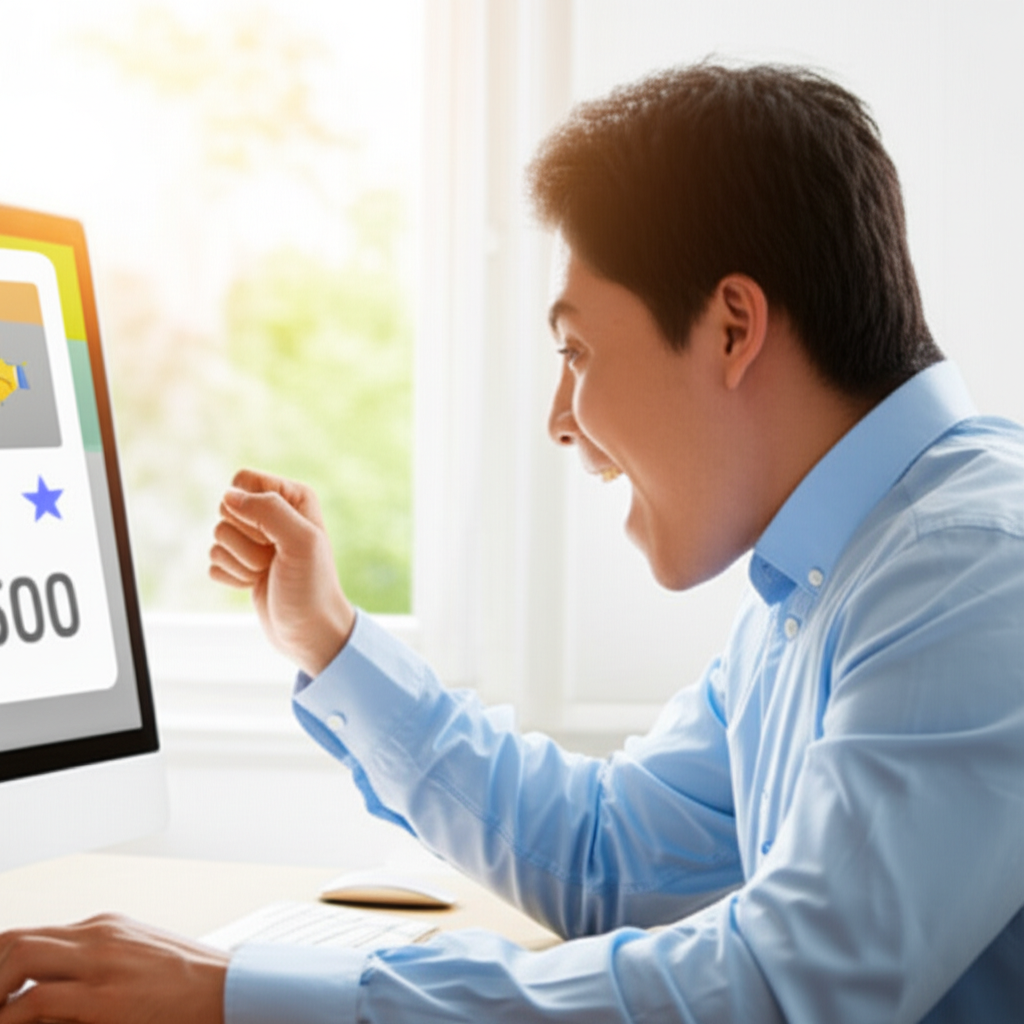 他的视频在短短一天内就收到了500个赞。
