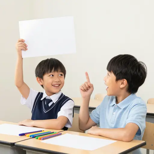 A: 我们来画幅画吧。 B: 好主意！