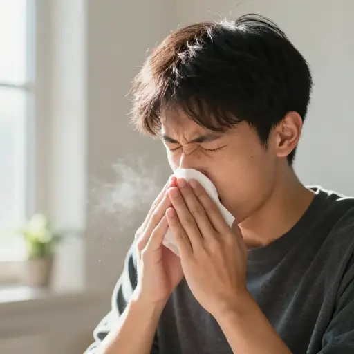空气中灰尘的存在可能引发过敏。