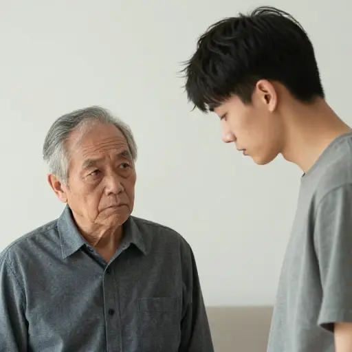 不要对长辈不尊重。