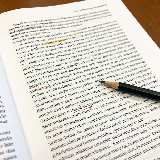 如果你在文章中发现任何错误，就用铅笔标记出来。