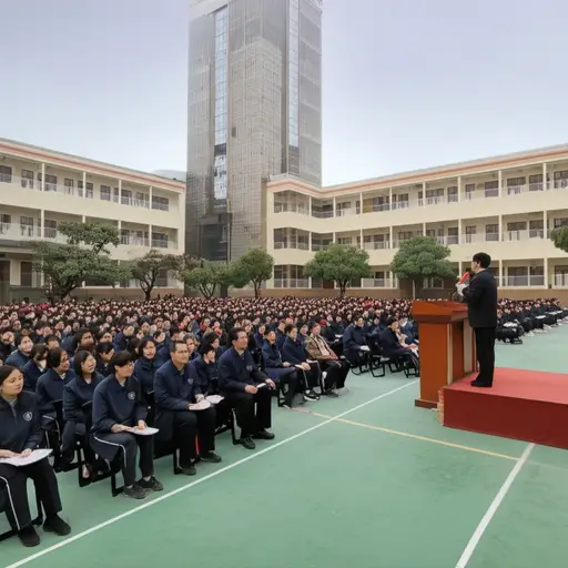 这个计划会涉及全校师生的参与。