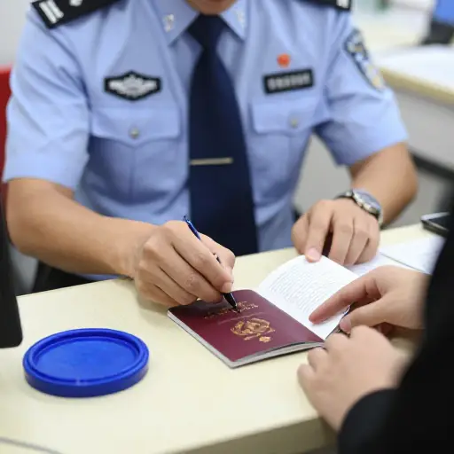 有必要在你的护照上盖章。