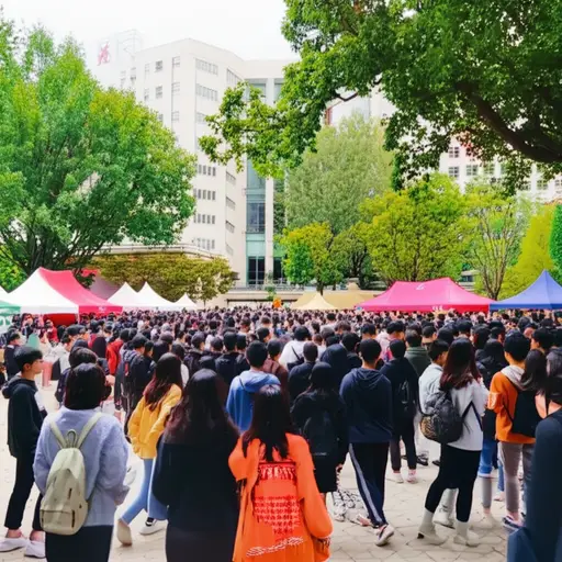大多数学生都参加了这次校园活动。