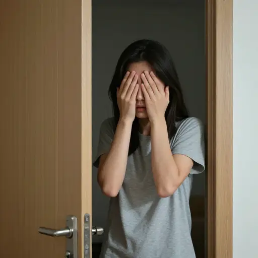 卡拉不敢看门。