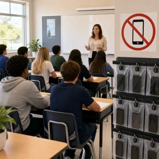 学校规定禁止学生在课堂上使用手机。