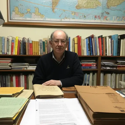 这位教授收集了来自世界各地的民间故事。