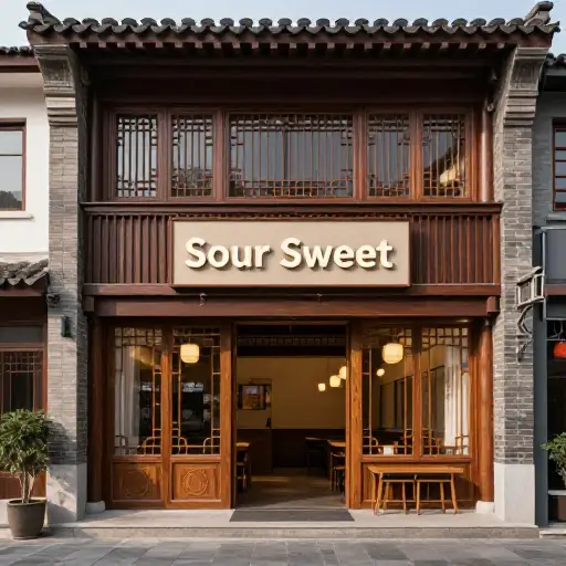 酸甜餐厅，顾名思义，最初是一家中国餐厅。