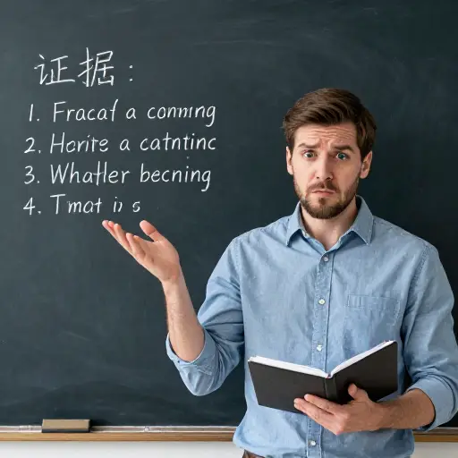 他对事件的解释与我们收集到的任何证据都不吻合。