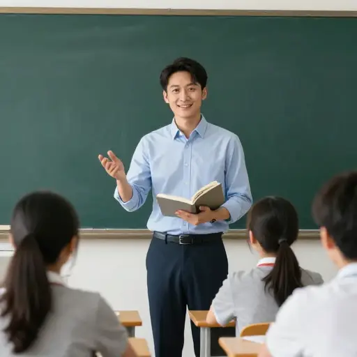 作为一名教师，我知道在保持友好和维护职业权威之间划清界限。
