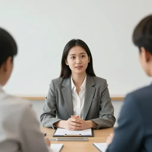 她对那个复杂的问题给出了一个直截了当的回答。