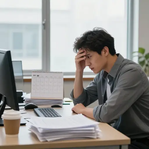由于截止日期紧迫，休假是不可能的。