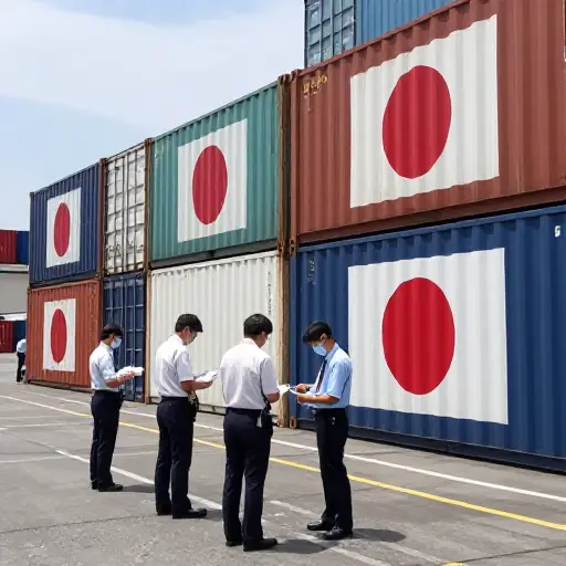 政府对某些日本进口商品征收了关税。