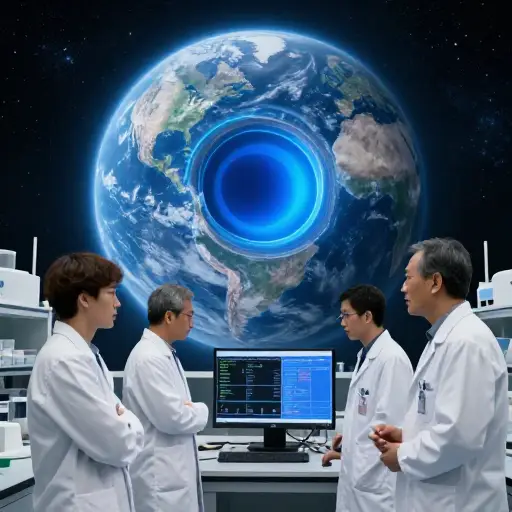科学家们对臭氧层出现的空洞感到担忧。