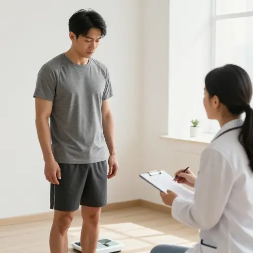 这位运动员因为体重过轻而被建议增加热量摄入。
