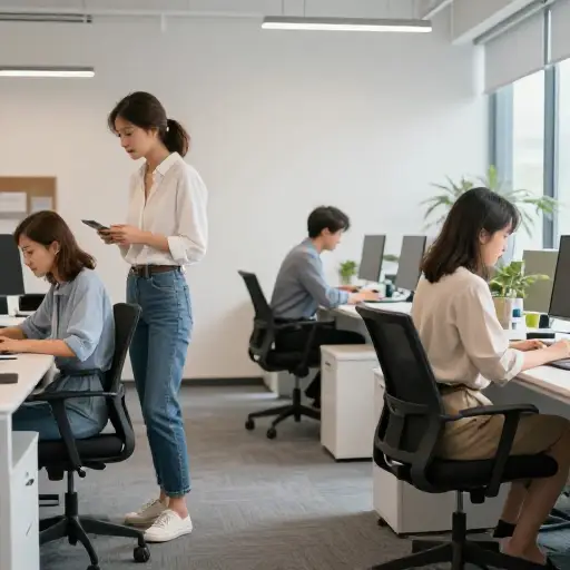 只要合理，我们可以穿任何喜欢的衣服去办公室。