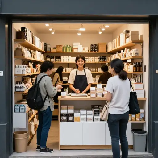 本地店主说目前生意不错。