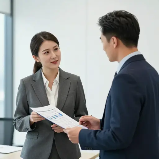 我的商业伙伴负责我们公司的财务。