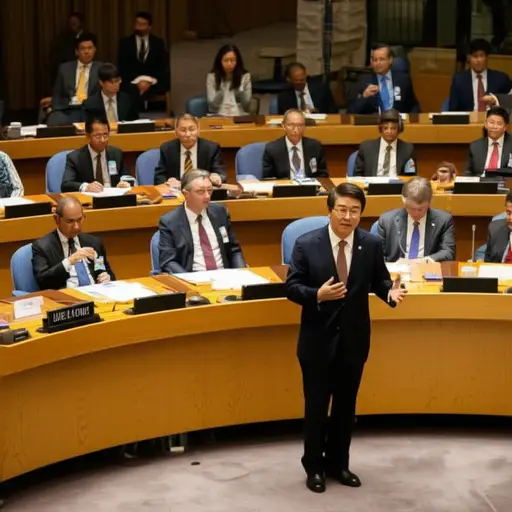 他在外交部门工作，擅长通过谈判解决国际争端。