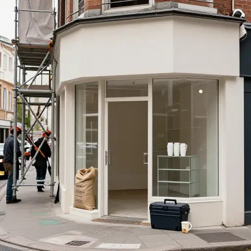 这家店下个月翻修，之后重新开业变成咖啡厅。