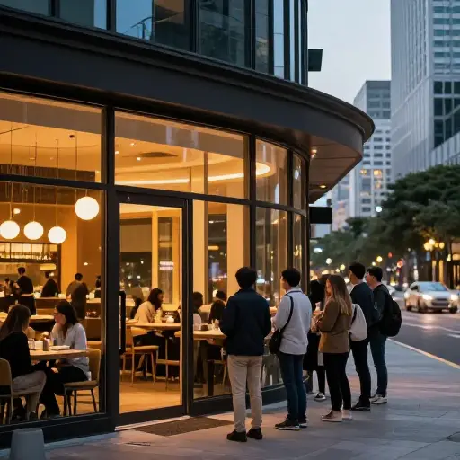 这是城里最受欢迎的餐厅。