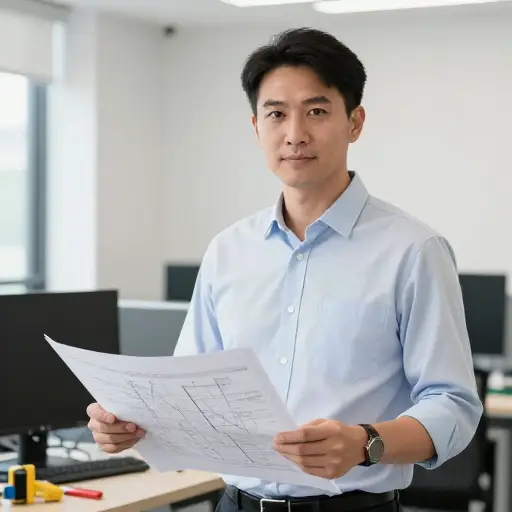 他拥有工程学专业资格。