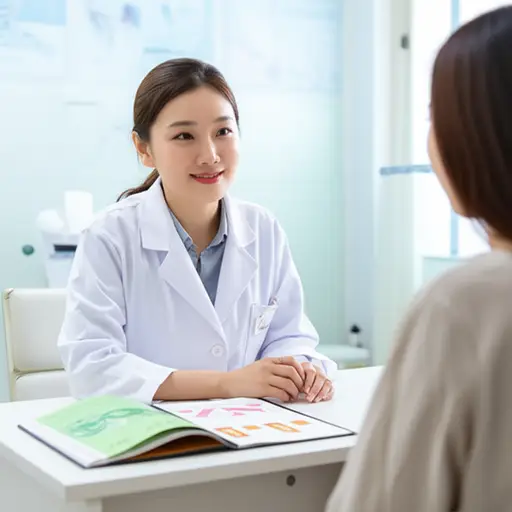 医生建议她使用节育环来避孕。