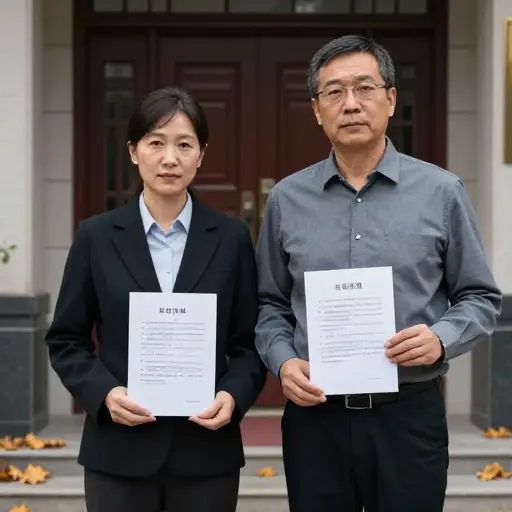 他们去年离婚了。