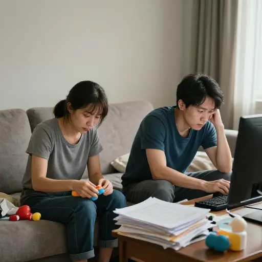 父母在管理家庭责任的同时很难保持一份工作。