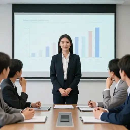 他的表现符合我们的期望。