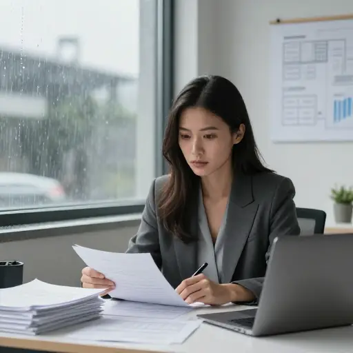 尽管面临重重困难，她依然保持坚定的决心完成项目。