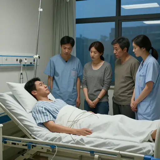 事故后，他的生死未卜了好几天。