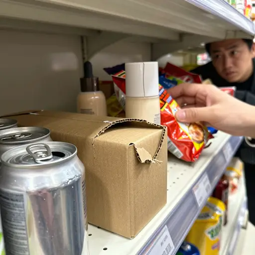 这家店有一个减价出售次品的专区。