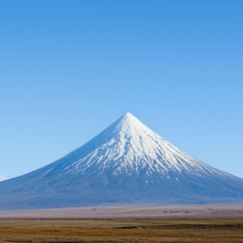 远处的山峰清晰可见。